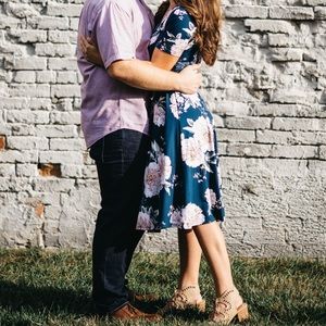 Super Soft Floral Midi Dress